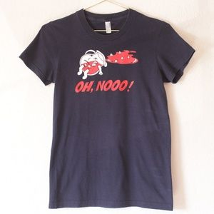 American Apparel Navy Blue Graphic Kool Aid Tee